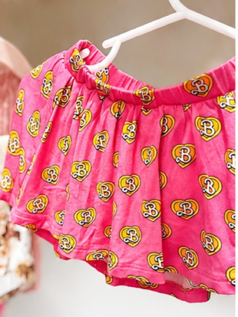 Posh peanut baby girl Barbie skirt bummie skirt 12-18 months